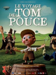 Affiche du film "Le Voyage de Tom Pouce"