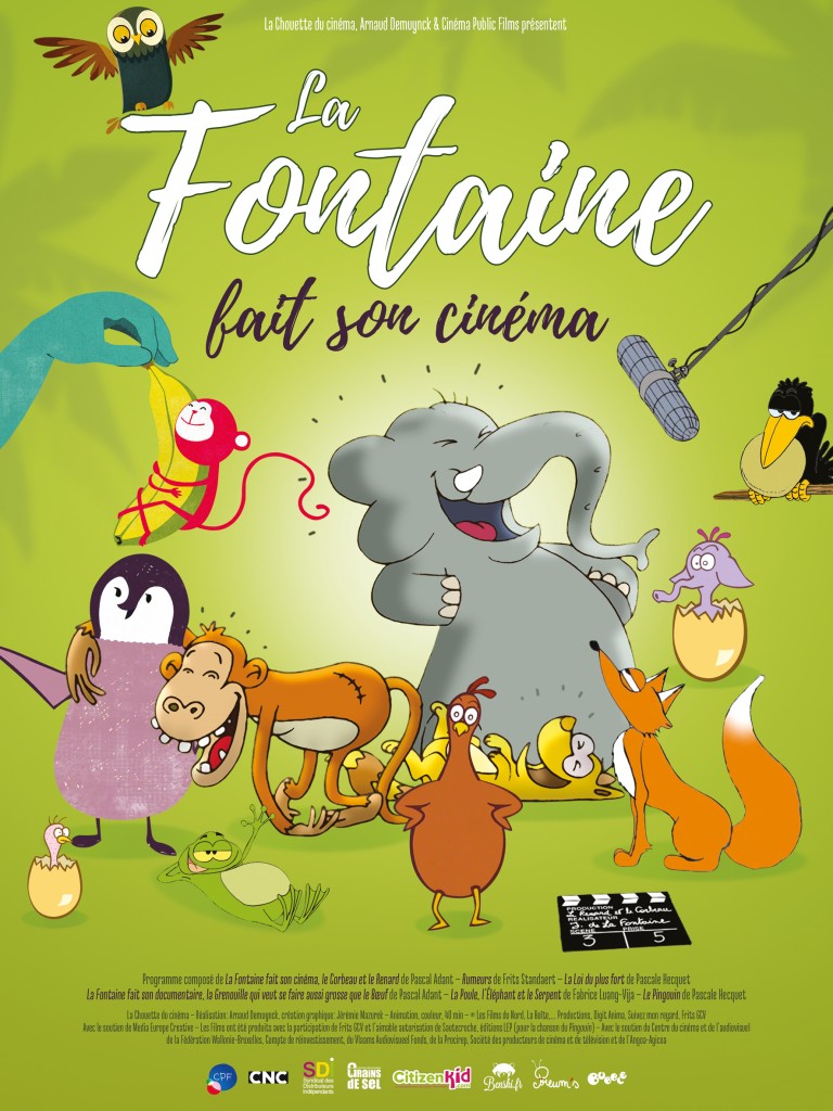Affiche du film "La Fontaine fait son Cinéma"