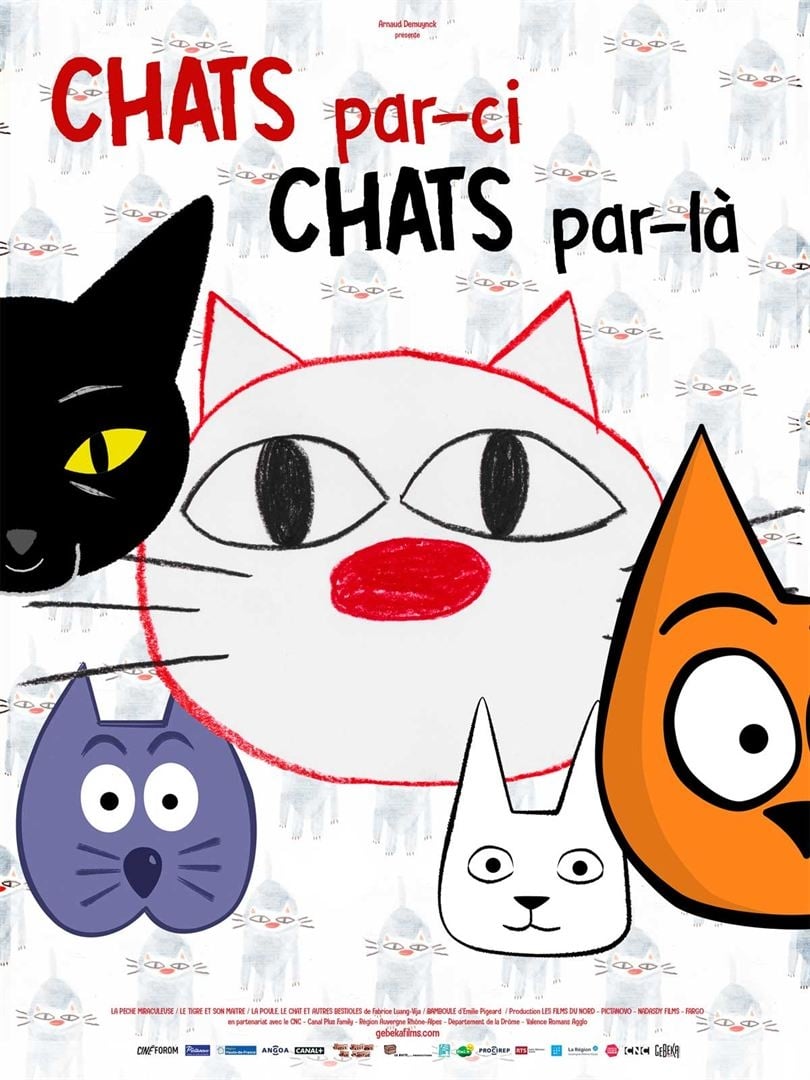 Affiche du film "Chats par-ci, chats par-là"