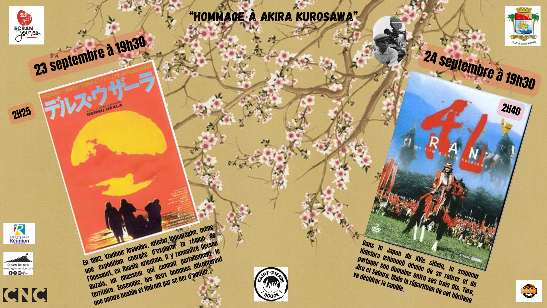 Hommage à Akira Kurosawa — Dersou Ouzala et Ran